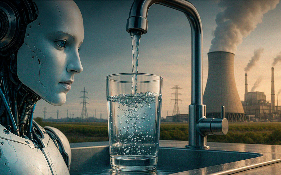 ¿Cuánta agua consume la Inteligencia Artificial? Comparativa con las industrias tradicionales